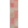 Piper Looms Mayfield Squares AMF742 Blush Machine Washable Area Rug Runner Main Image