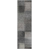 Piper Looms Mayfield Squares AMF742 Charcoal Machine Washable Area Rug Runner Main Image