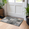 Piper Looms Mayfield Squares AMF742 Charcoal Machine Washable Area Rug Scatter Lifestyle Image Feature