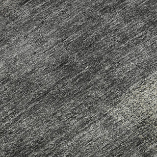 Piper Looms Mayfield Squares AMF742 Charcoal Machine Washable Area Rug Swatch Image