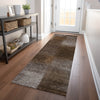 Piper Looms Mayfield Squares AMF742 Chocolate Machine Washable Area Rug Runner Lifestyle Image Feature