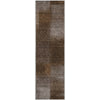 Piper Looms Mayfield Squares AMF742 Chocolate Machine Washable Area Rug Runner Main Image