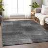 Piper Looms Mayfield Squares AMF742 Gray Machine Washable Area Rug Lifestyle Image Feature