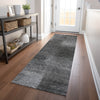 Piper Looms Mayfield Squares AMF742 Gray Machine Washable Area Rug Runner Lifestyle Image Feature