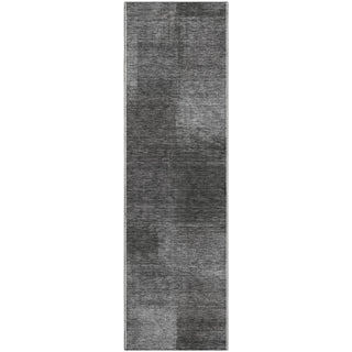 Piper Looms Mayfield Squares AMF742 Gray Machine Washable Area Rug Runner Main Image