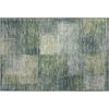 Piper Looms Mayfield Squares AMF742 Olive Machine Washable Area Rug Scatter Main Image