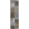 Piper Looms Mayfield Squares AMF742 Silver Machine Washable Area Rug Runner Main Image
