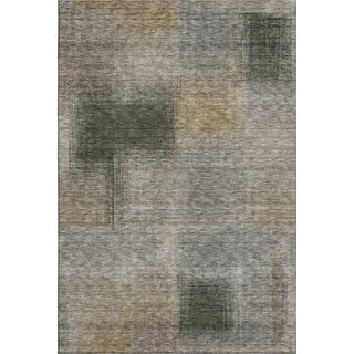 Piper Looms Mayfield Squares AMF742 Taupe Machine Washable Area Rug main image