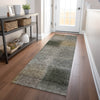Piper Looms Mayfield Squares AMF742 Taupe Machine Washable Area Rug Runner Lifestyle Image Feature