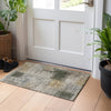 Piper Looms Mayfield Squares AMF742 Taupe Machine Washable Area Rug Scatter Lifestyle Image Feature
