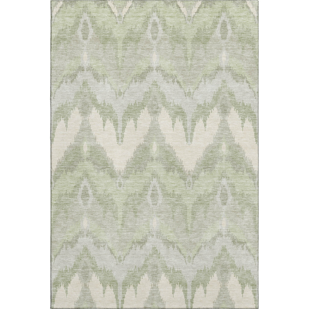 Piper Looms Mayfield Ikat AMF743 Aloe Machine Washable Area Rug main image