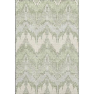 Piper Looms Mayfield Ikat AMF743 Aloe Machine Washable Area Rug main image