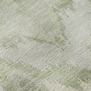 Piper Looms Mayfield Ikat AMF743 Aloe Machine Washable Area Rug Swatch Image