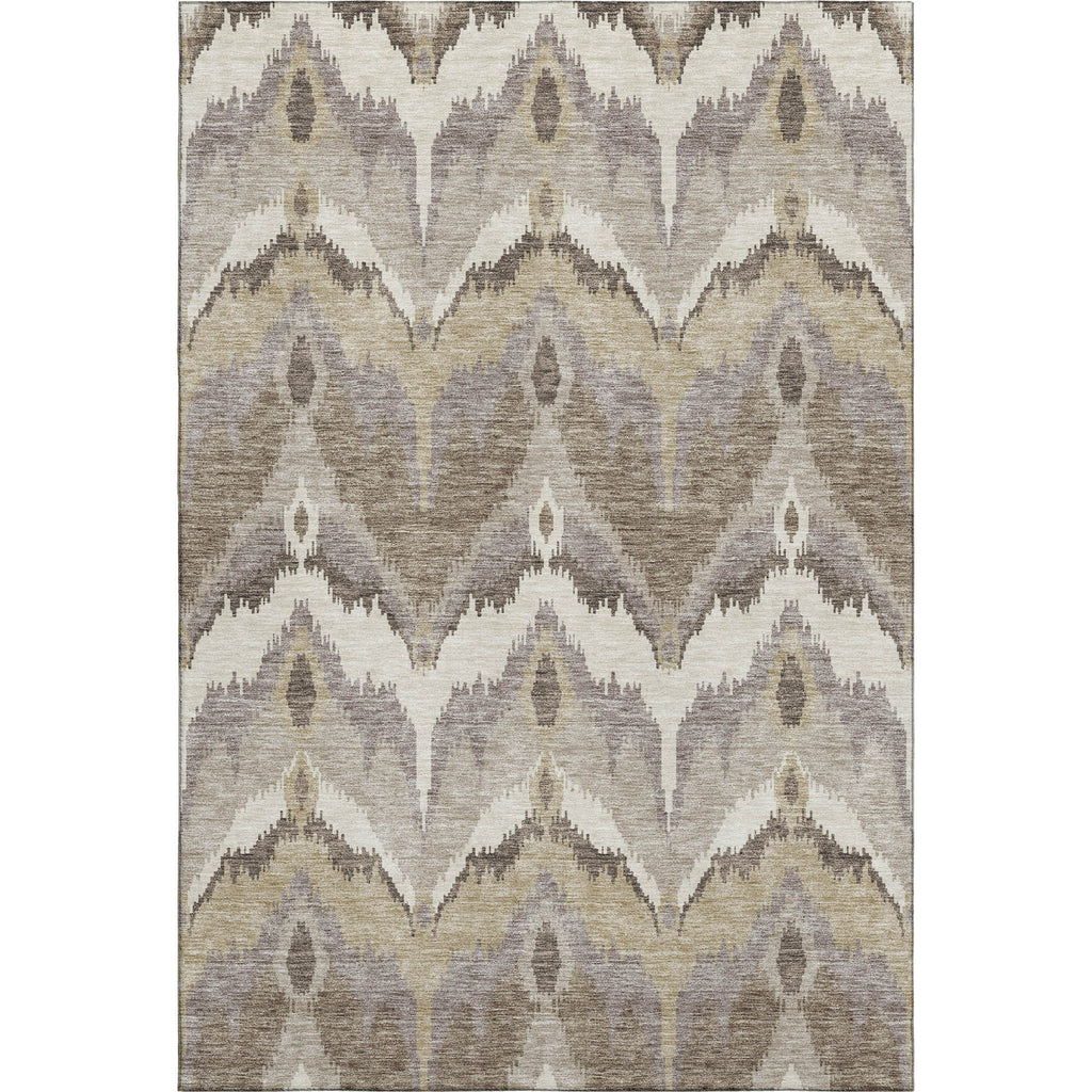 Piper Looms Mayfield Ikat AMF743 Beige Machine Washable Area Rug main image