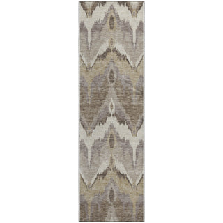 Piper Looms Mayfield Ikat AMF743 Beige Machine Washable Area Rug Runner Main Image