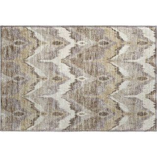 Piper Looms Mayfield Ikat AMF743 Beige Machine Washable Area Rug Scatter Main Image