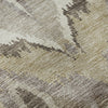 Piper Looms Mayfield Ikat AMF743 Beige Machine Washable Area Rug Swatch Image