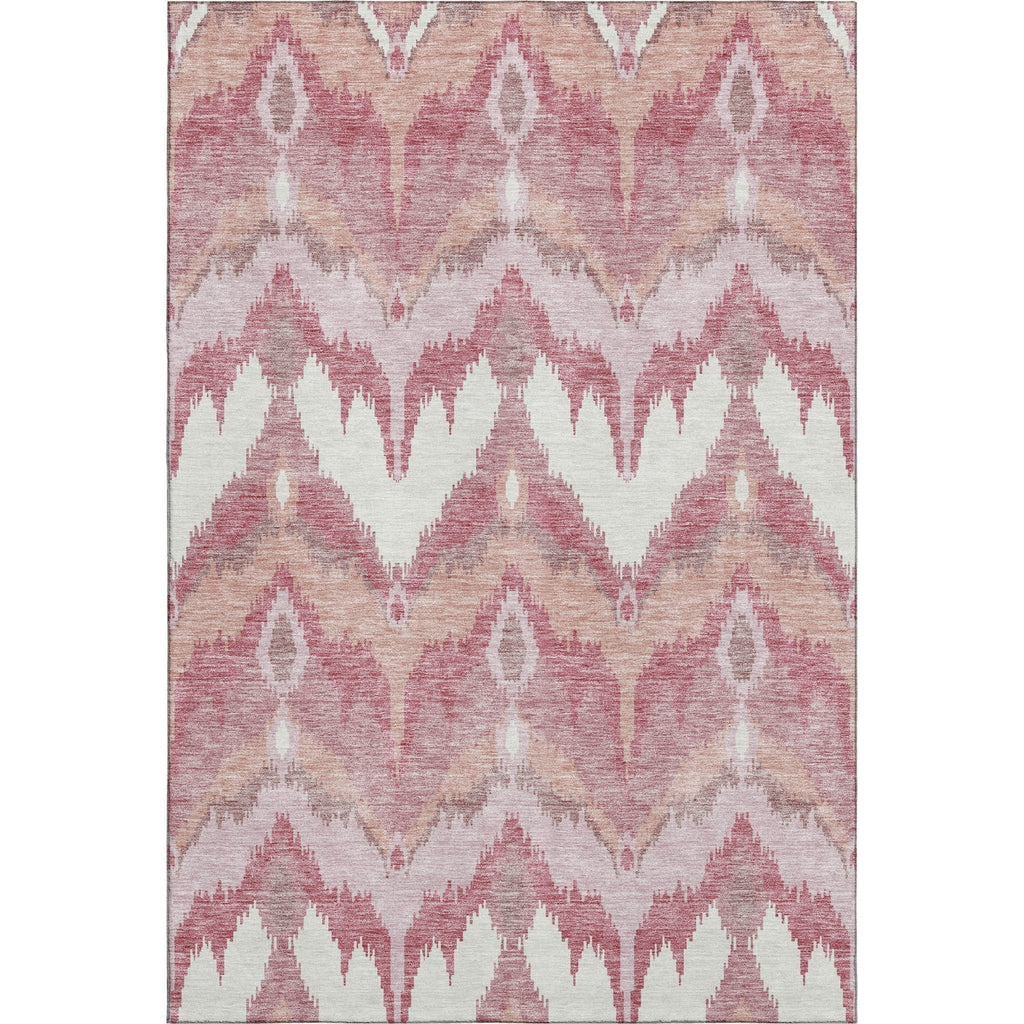 Piper Looms Mayfield Ikat AMF743 Blush Machine Washable Area Rug main image