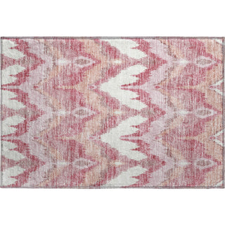 Piper Looms Mayfield Ikat AMF743 Blush Machine Washable Area Rug Scatter Main Image
