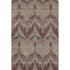 Piper Looms Mayfield Ikat AMF743 Burgundy Machine Washable Area Rug main image