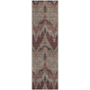 Piper Looms Mayfield Ikat AMF743 Burgundy Machine Washable Area Rug Runner Main Image