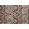 Piper Looms Mayfield Ikat AMF743 Burgundy Machine Washable Area Rug Scatter Main Image