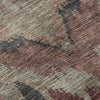 Piper Looms Mayfield Ikat AMF743 Burgundy Machine Washable Area Rug Swatch Image
