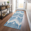 Piper Looms Mayfield Ikat AMF743 Denim Machine Washable Area Rug Runner Lifestyle Image Feature