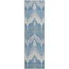 Piper Looms Mayfield Ikat AMF743 Denim Machine Washable Area Rug Runner Main Image