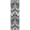 Piper Looms Mayfield Ikat AMF743 Gray Machine Washable Area Rug Runner Main Image
