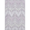 Piper Looms Mayfield Ikat AMF743 Lavender Machine Washable Area Rug main image