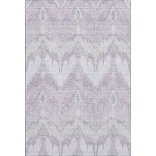 Piper Looms Mayfield Ikat AMF743 Lavender Machine Washable Area Rug main image