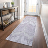 Piper Looms Mayfield Ikat AMF743 Lavender Machine Washable Area Rug Runner Lifestyle Image Feature
