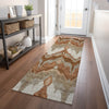 Piper Looms Mayfield Ikat AMF743 Paprika Machine Washable Area Rug Runner Lifestyle Image Feature