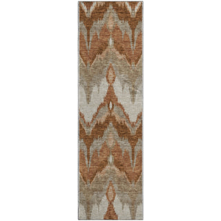 Piper Looms Mayfield Ikat AMF743 Paprika Machine Washable Area Rug Runner Main Image