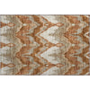 Piper Looms Mayfield Ikat AMF743 Paprika Machine Washable Area Rug Scatter Main Image