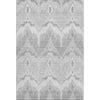 Piper Looms Mayfield Ikat AMF743 Silver Machine Washable Area Rug main image