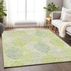 Piper Looms Mayfield Floral AMF744 Aloe Machine Washable Area Rug Lifestyle Image Feature
