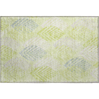 Piper Looms Mayfield Floral AMF744 Aloe Machine Washable Area Rug Scatter Main Image
