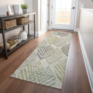 Piper Looms Mayfield Floral AMF744 Beige Machine Washable Area Rug Runner Lifestyle Image Feature