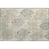 Piper Looms Mayfield Floral AMF744 Beige Machine Washable Area Rug Scatter Main Image