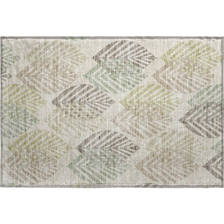 Piper Looms Mayfield Floral AMF744 Beige Machine Washable Area Rug Scatter Main Image