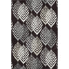 Piper Looms Mayfield Floral AMF744 Black Machine Washable Area Rug main image
