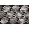 Piper Looms Mayfield Floral AMF744 Black Machine Washable Area Rug Scatter Main Image