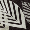 Piper Looms Mayfield Floral AMF744 Black Machine Washable Area Rug Swatch Image