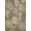 Piper Looms Mayfield Floral AMF744 Chocolate Machine Washable Area Rug main image
