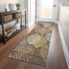 Piper Looms Mayfield Floral AMF744 Chocolate Machine Washable Area Rug Runner Lifestyle Image Feature