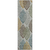 Piper Looms Mayfield Floral AMF744 Gray Machine Washable Area Rug Runner Main Image