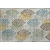 Piper Looms Mayfield Floral AMF744 Gray Machine Washable Area Rug Scatter Main Image