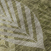 Piper Looms Mayfield Floral AMF744 Olive Machine Washable Area Rug Swatch Image